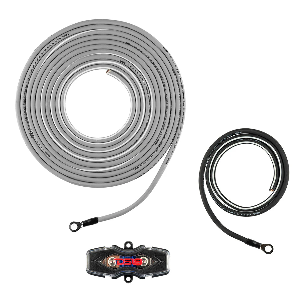 AMPKIT8/SLV 8-GA Amplifier Installation Kit -Silver - Image 3