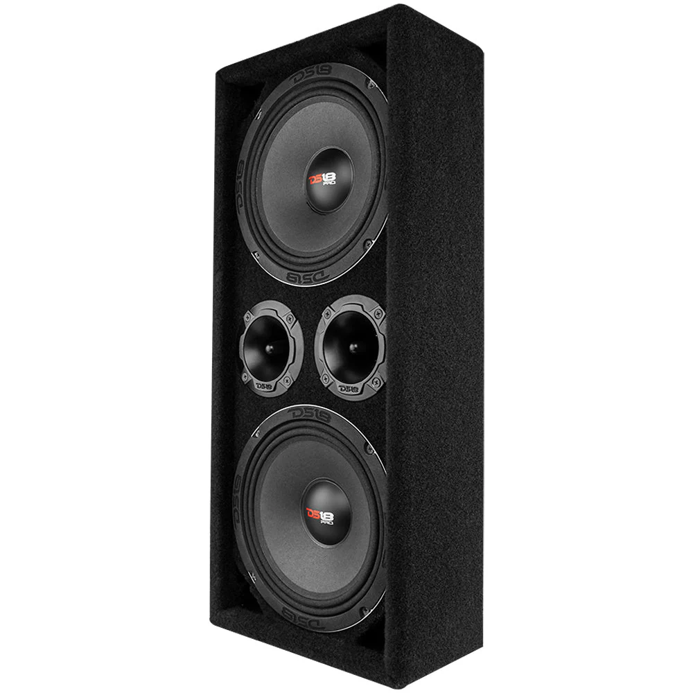 ENS-PRO-CHX82A.LD Dual 8" Loaded Ported Voceteo Box - Image 3