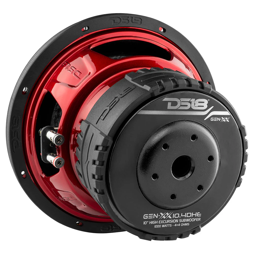 GEN-XX10.4DHE 10" High Excursion Subwoofer Double Stacked Magnets 500 Watts Rms DVC 4-Ohm - Image 4