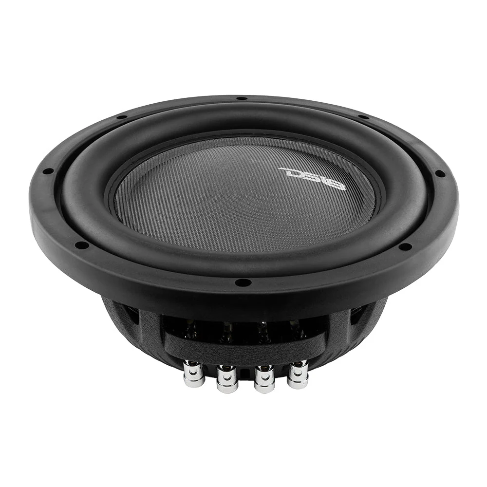 IXS10.4D IXS Shallow-Mount 10" Fiber Glass Subwoofer 600 Watts Rms DVC 4-Ohm - Image 3