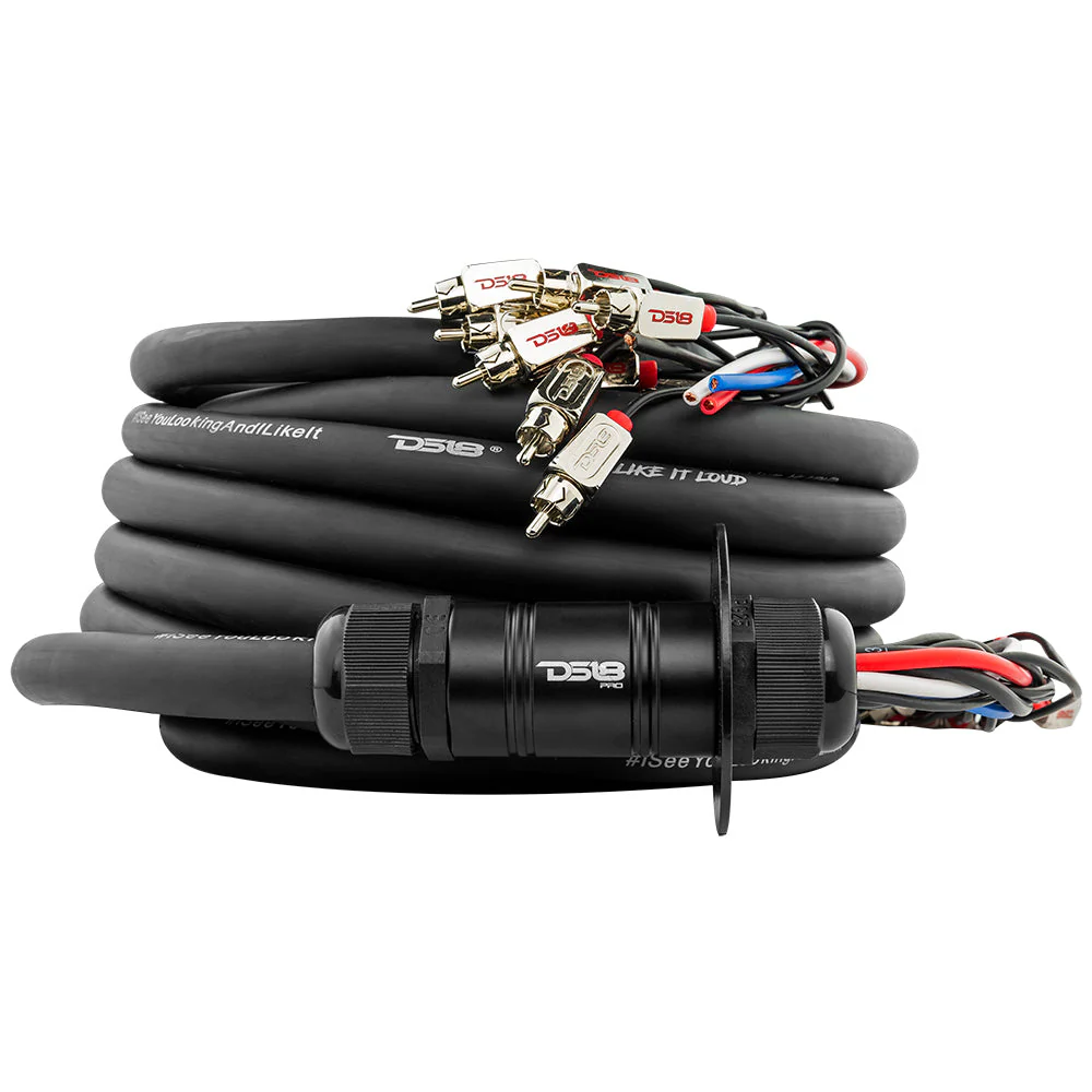 MDSA10/4.30FT Snake, Medusa 10 Channel RCA and 4 x 12GA OFC Power Wire 30 Feet - Image 3