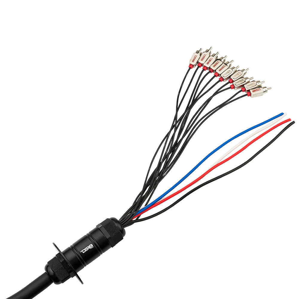 MDSA10/4.30FT Snake, Medusa 10 Channel RCA and 4 x 12GA OFC Power Wire 30 Feet - Image 5