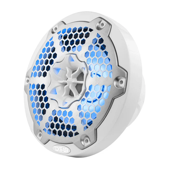 NXL-6M/WH DS18 NXL 6.5 2-Way Coaxial Marine Speaker With LED RGB Lights 100 Watts - Image 5