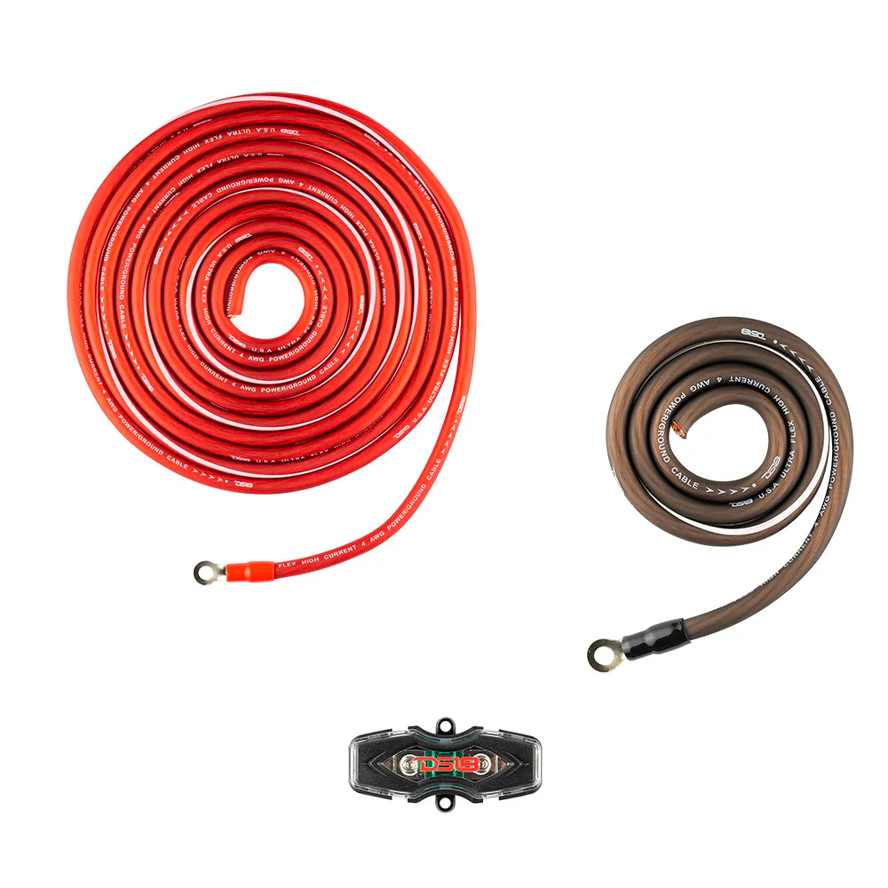 OFCKIT4 4-GA OFC 100% Copper Amplifier Installation Kit - Image 3